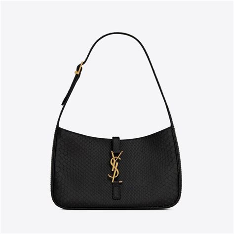 black ysl hobo bag